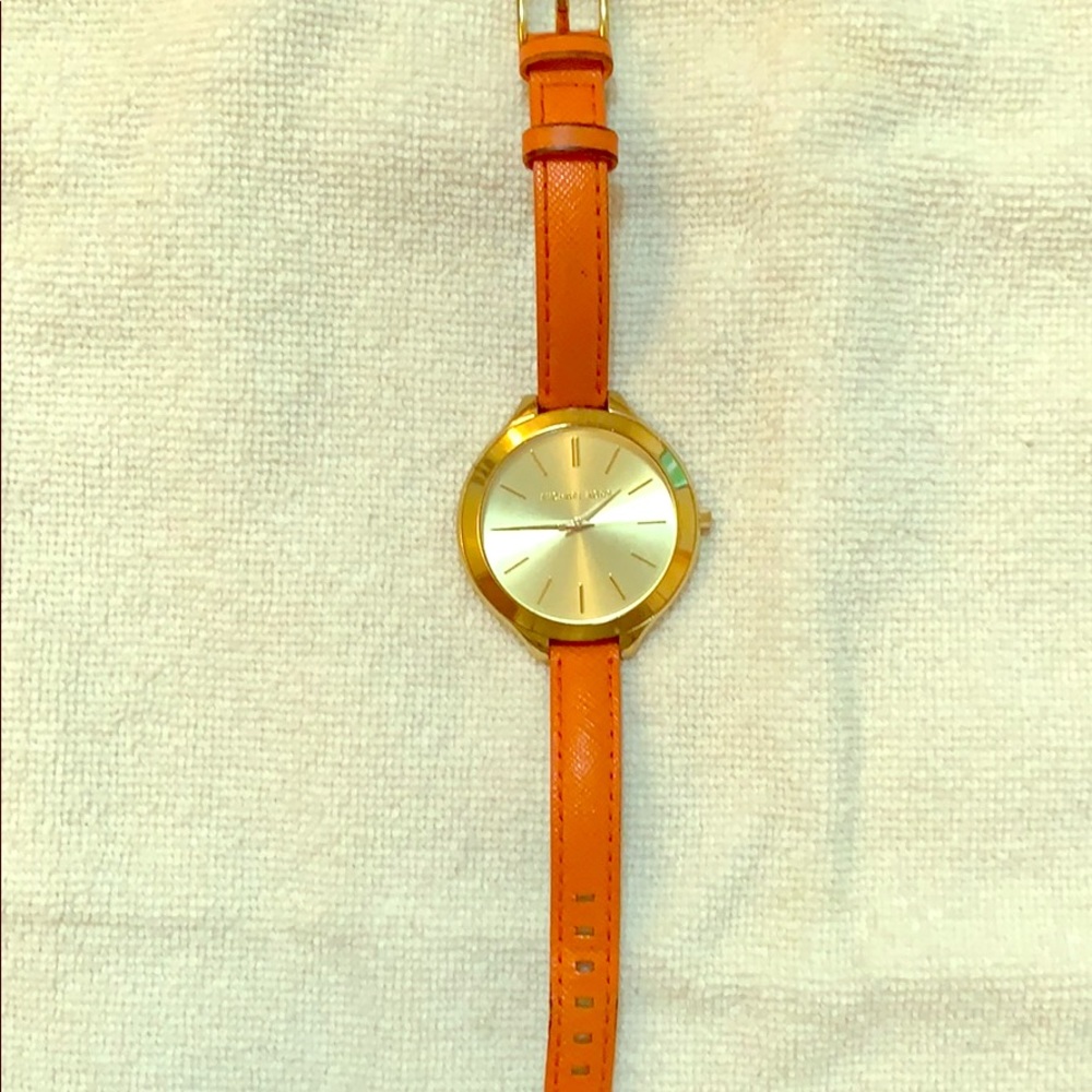 Michael Kors orange watch